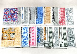 Vente en gros FABRIA 100% coton, bandana personnalisé, motif à pois, écharpe carrée, impression à la main, 21x21 pouces, séchage rapide, respirant - Product Image 3