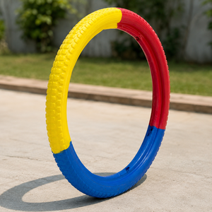 Llanta de Bicicleta BMX Resistente de 18 Pulgadas con Neumático Clincher y Aro de Plástico para Niños de 3 a 12 Años, Paseo Seguro y Suave, Material EVA - Product Image 2