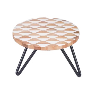 Soporte para Tartas con Incrustaciones Vintage para Decoración del Hogar, Fiestas y Eventos, Soporte Redondo de Resina de Lujo para Postres, Artístico - Product Image 2