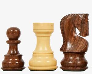 ชุดหมากรุกหรูหราปี 1959 รุ่นรัสเซีย ซาเกร็บ สเตาตัน ทำจากไม้ชีแชมและไม้บ็อกซ์วูด ขนาดตัวหมากรุก 3.8 นิ้ว ขนาดมาตรฐานสำหรับการแข่งขัน - Product Image 5