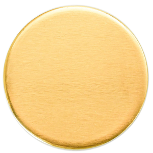 Disque rond en laiton vierge pour gravure laser, estampage personnalisé, pièce de monnaie, jeton, fabrication de bijoux, artisanat DIY et métal - Product Image 1