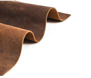 Cuir pleine fleur brun, épaisseur 4-5 mm, tanné végétal, pour la fabrication de fourreaux, sacs et ceintures - Product Image 2