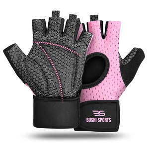 Sport <b>Weight</b> Lifting Gym Fitness Gloves Half Finger Superior Quality Style Gym Weightlifting Gloves - Product Image 1