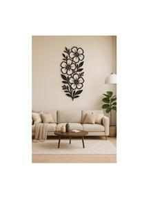 Grande plaque murale décorative en métal moderne pour la décoration murale du salon, sculpture en fer artisanale pour un design d'intérieur luxueux - Product Image 1