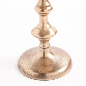 Mesa Auxiliar Delgada con Pedestal, Tapa Redonda, Columna Elegante Tallada, Base Estable, Diseño que Ahorra Espacio, Perfecta para Interiores Refinados - Product Image 2