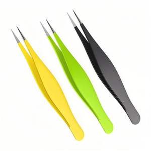 Pinzas de Alta Calidad para Pelos Encarnados, Pinzas de Punta Fina para Extraer Espolones, Garrapatas y Vidrio - Product Image 4