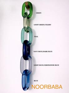 NOORBABA Resin Art Deco Oval Acrylic Chain Link <b>Wall</b> Decoration Washable Living Room <b>Decor</b> bedroom <b>wall</b> decoration - Product Image 4