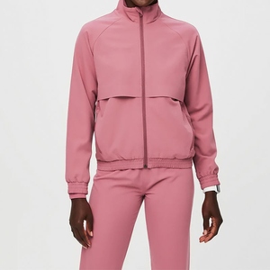 Blouse médicale personnalisée à fermeture éclair, épaisse, pour l'automne et l'hiver, tenue de travail pour infirmières et personnel hospitalier - Product Image 1