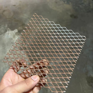 Grillage métallique expansé en aluminium de qualité industrielle et en acier laminé à froid pour panneaux de sécurité et grilles de systèmes de réfrigération - Product Image 1