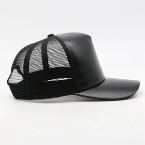 Casquette de baseball trucker en polyester premium, dos en maille, réglable, respirante, imperméable, légère, avec broderie de chaînes - Product Image 4