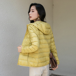 OEM 2026 Fashion Women Outdoors Casual Hooded Puffer <b>Jacket</b> ultra <b>Packable</b> Plus Size Women's Down <b>Jacket</b> - Product Image 3