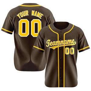 Maillots de baseball personnalisés, uniformes d'équipe personnalisés pour hommes, femmes, garçons et filles, avec votre nom, votre numéro et votre logo brodés - Product Image 1