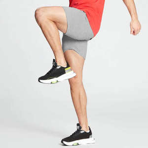 กางเกงยิมชายแบบสั่งทำพิเศษ มีกระเป๋าข้าง ผ้าเนื้อยืดสูง เหมาะสำหรับฟิตเนส วิ่งออกกำลังกาย และเล่นกีฬา - Product Image 4