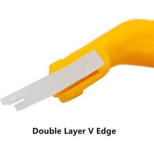 Piccolo Raschietto in Silicone per Vetri Doccia, Finestre, Specchi da Bagno, Parabrezza Auto, Strumento Multiuso - Product Image 4