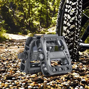 Mountain Bike BMX PP Flat Platform Pedals Bicycle Pedal Type