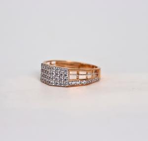 Anillo de Oro Amarillo Sólido de 14K con Diamante Cultivado en Laboratorio de 1 Quilate, Corte Redondo, Brillante y Pulido, Anillo de Boda para Mujer, Color D a G, Claridad IF SI2 - Product Image 3