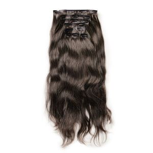 Raw Virgin Seamless Clip Ins Extension de cheveux 100% Extensions de cheveux humains vietnamiens Clip Ins Hair - Product Image 1