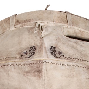 Pantalones Cortos de Cuero Premium para Hombre, Estilo Bávaro Alpino, Bordados, Clásicos, Tejidos, Sólidos, Casuales, Venta al Por Mayor - Product Image 5