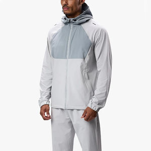 Veste Softshell Coupe-Vent Sportive à Fermeture Éclair Intégrale avec Capuche, Logo Personnalisé, pour la Chasse et la Randonnée, pour Hommes - Product Image 1