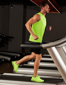 Débardeur en coton pour homme, grande taille, léger, tricoté, pour la salle de sport, entraînement, été, décontracté, sans manches, évacuation de l'humidité - Product Image 4