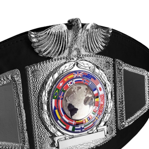 Cinturón de Campeonato de Lucha Libre Premium con Diseño de Águila y Globo Terráqueo, Edición de Coleccionista de Calidad Premium - Product Image 3