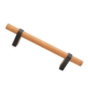 มือจับลิ้นชักทรงกระบอกไม้มะเกลือพรีเมียม ดีไซน์หรูหราเรียบง่าย - ขายส่ง - Product Image 3