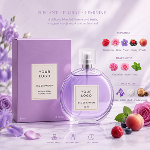 Eau de Parfum en Spray Corporal de Alta Calidad OEM para Mujer, 100ml 50ml, Aroma Amaderado Natural Ecológico, Larga Duración, Envío Directo en 3-7 Días - Product Image 3