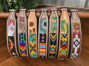 Collier de chien en cuir usiné à la main personnalisé de créateur de mode haut de gamme en cuir véritable de luxe réglable et résistant collier de chien pour chat de compagnie - Product Image 6