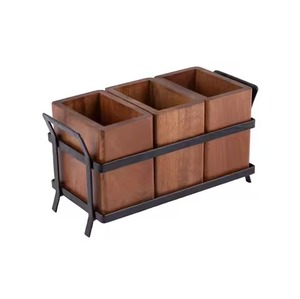 Latest Arrival Modern New <b>Kitchen</b> Wooden Spoon Stand Cutlery Holder for Dining Table Organizer <b>Storage</b> Holder New Caddy - Product Image 6