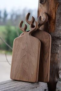 Handmade Walnut Cutting Board <b>Set</b>, Rustic Wooden Serving Board, Artisan <b>Cheese</b> Board, Modern Kitchen Decor, Charcuterie Board Gi - Product Image 1