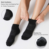 Calcetines Deportivos para Jóvenes, Personalizables, Transpirables, Antibacterianos, de Secado Rápido, con Base de Spandex/Nylon