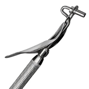 Portaamalgamas de Doble Extremo de 8 Pulgadas (20.3 cm) con Puntas Medianas y Jumbo, Herramienta Manual Profesional de Acero Inoxidable para Restauración Dental, Paquete de Herramientas con Certificación CE - Product Image 3
