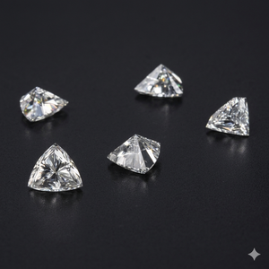 Diamantes de Laboratorio con Corte Triangular Excelente de 0.5ct, Sueltos, DEF VS-Si, Certificados, para Anillos, Pendientes, Colgantes y Joyería Fina, Venta al Por Mayor - Product Image 3