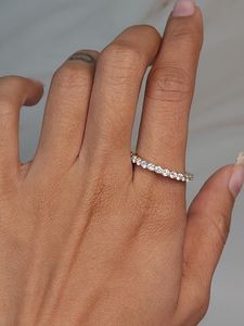 18K Gold 0.75 CT Lab Grown <b>Diamond</b> Engagement <b>Ring</b> for Women | for Certified Stackable Bridal Jewelry - Product Image 1