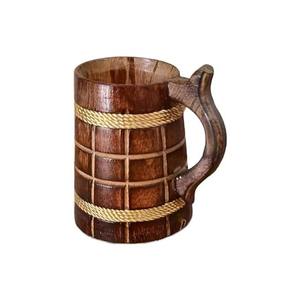 Ensemble cadeau de tasses en bois artisanal de luxe, vaisselle de bureau durable, logo personnalisé - Product Image 5