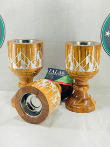 Quemador árabe Mabkhara Bakhoor de primera calidad hecho a mano de madera y diseño de nácar quemador de incienso para Oud por FWE - Product Image 4