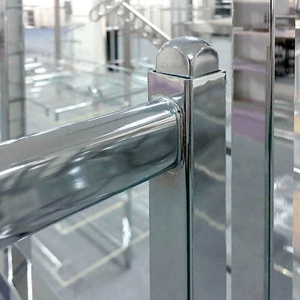 White Chromed Zinc 1 <b>Shelf</b> Adjustable Height Accent <b>Clothing</b> Display Rack Easy Assembly for Indoor/Outdoor Use High Visibility - Product Image 6