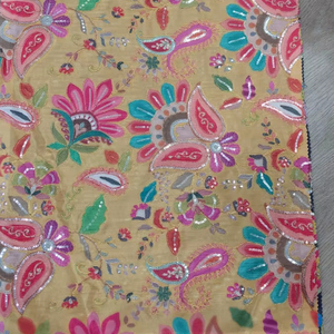 Premium <b>Polyester</b> Crepe <b>Fabric</b> Soft Lightweight Wrinkle Resistant Solid Dyed for Dress Saree Garment Wholesale Export Quality - Product Image 1