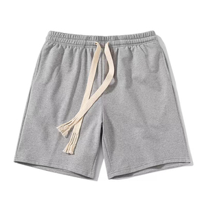 Nouveaux shorts de sport en coton pour hommes 2026 – Ultra doux, respirants, confortables, décontractés, pour la course et la gym, couleur unie, coupe ample, taille élastique - Product Image 4