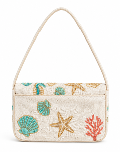 Luxury High Quality Handmade Glass Beaded Single Strap Shoulder <b>Bag</b> <b>Women</b> Coastal <b>Beach</b> Summer Fruit Design Fashion Custom OEM - Product Image 2