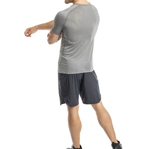 T-shirt de sport pour homme à manches courtes en polyester 100% personnalisé, séchage rapide - Product Image 2