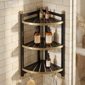 Torre de Ducha Hecha a Mano de Acero Inoxidable SS304 de 26 cm, Negra y Latón, con Rejillas Neelam Louvre, para Decoración del Hogar y Hoteles - Product Image 2