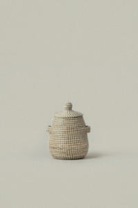 <b>Set</b> of 3 seagrass baskets with attached handles Handmade Storage Basket Wholesale eco-friendly Made in Viet Nam - Product Image 4