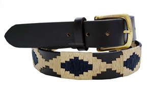 Cinturón de Polo de Cuero Genuino Personalizado Directo de Fábrica, Cinturón Tejido a Mano de Alta Calidad, Cinturones de Polo de Piel de Vaca, Bolsas OEM, Estuche LPB-0046 - Product Image 6