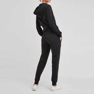 Servicio OEM, MOQ Bajo, Chándal de Invierno para Mujer con Capucha, Diseño de Logotipo Personalizado de Alta Calidad, 100% Algodón, Precio Económico al por Mayor - Product Image 3
