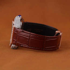 Nuevo Reloj Mecánico Analógico Premium con Cristal Cuadrado, Media Incrustación de Diamantes Moissanite, Estilo Hip Hop Lujoso de Alta Calidad - Product Image 5