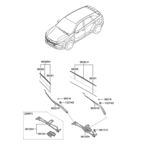 Nexo Nuevas Piezas y Accesorios para Autos y Camiones 98100M5010 - Product Image 2