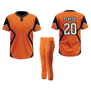Uniformes de Béisbol Personalizados de Calidad Superior para Adultos, Sublimados, 100% Poliéster Transpirable, Tallas Grandes, Conjunto de Uniforme de Softbol para Equipo - Product Image 2
