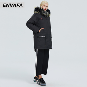 Abrigo Acolchado Casual con Capucha para Mujer, Talla Grande, con Cierre, Ecológico, para Adultos, Venta al Por Mayor - Product Image 4