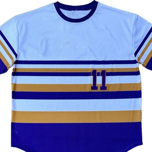 Maillot de baseball universitaire violet à col en V, uniforme de softball à manches courtes, pull uni, maillot de baseball à manches courtes boutonné - Product Image 3